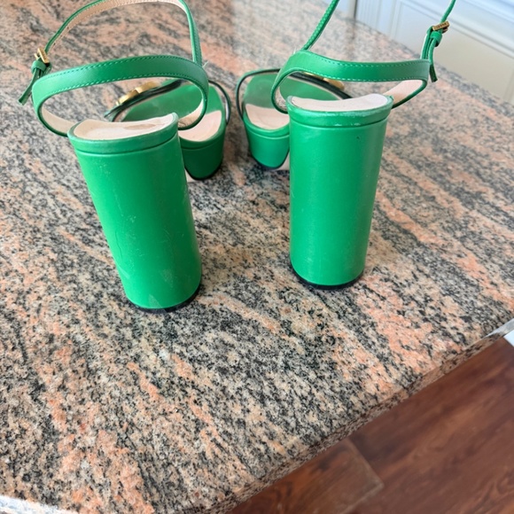 Green Gucci shoes! - Picture 4 of 4
